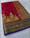 Embroidery Banarasi Satin Silk Saree For Women