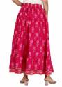 women cotton printed skirts (rani) thumb 3