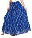 women skirts single printed with gota lace thumb 5