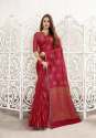 Buy Chanderi Butta Silk Saree For Women thumb 4