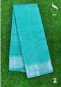 Buy Fancy Silver Kanchi Silk Saree For Women thumb 2