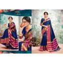 Fancy Designer Cotton Silk Saree For Ladies thumb 3