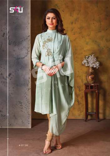 Elegant Indo Western Dress Kurti by Sayee Creations