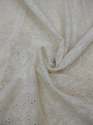 Dyeable Cotton Eyelet Hakoba Fabric thumb 2