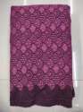 Poly Silk Chikan Embroidery Fabric thumb 2
