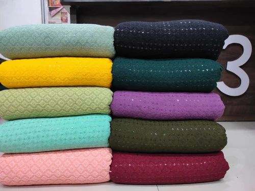 Rayon Embroidery Fabric