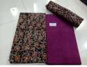Batik Cotton Saree Material thumb 1