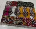 Kalamkari Cotton Saree With Blouse thumb 2