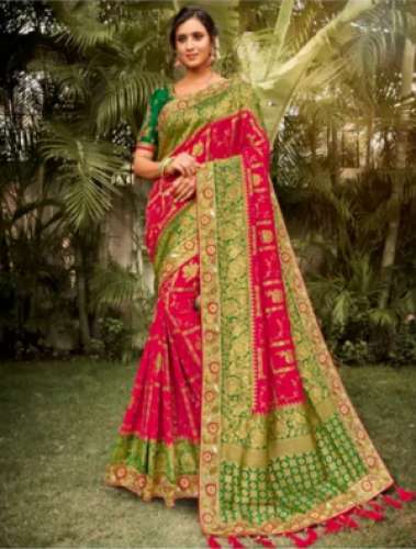Ladies Stylish Traditional Georgette Saree by Pooja Sarees