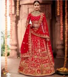 Red Wedding Lehenga 