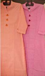 Plain Casual Cotton Kurtis