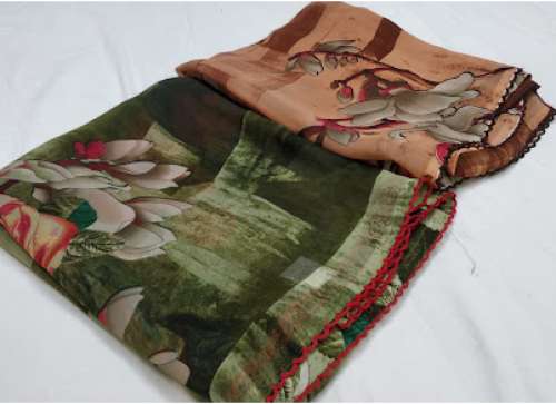 Ladies Daily Wear Printed Saree by Shree Sai Sarees