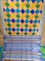 Latest Tussa Ghicha Mix Block Printed Saree