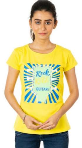 Ladies Printed T-Shirt in Vellore by Santhi Garments