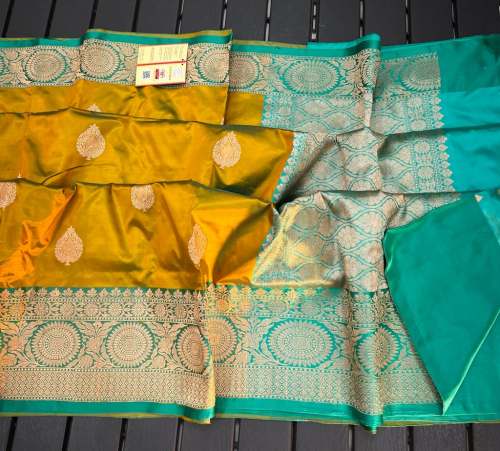 Designer Pure Handloom Katan Silk saree
