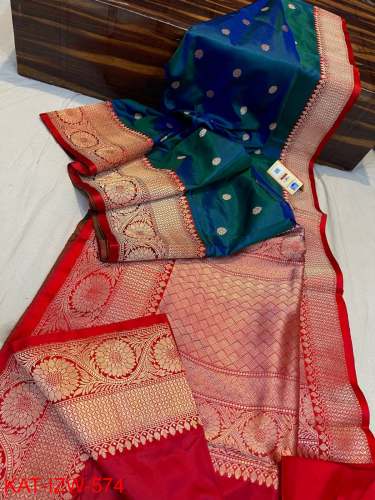 New Antique Banarasi Katan Silk Saree For Women by aj silk saree