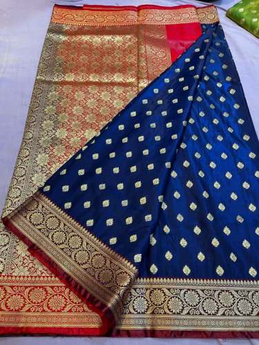 New Collection Banarasi Satin Silk Saree
