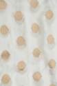 Zari Silk Butta Designer White Dyeable Fabric thumb 1