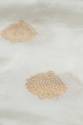 Zari Silk Butta Designer White Dyeable Fabric thumb 2