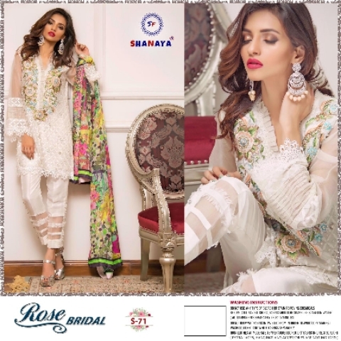 georgette dress materials pakistani suits manufacturer