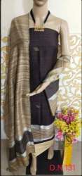 Fancy Plain Handloom Silk Dress Material 