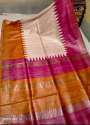 Handloom Tussar Ghicha Silk Saree  thumb 1