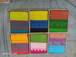 Korvai silk cotton sarees 