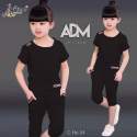 ADM Lycra Top with Sort Pant girls western wears thumb 3