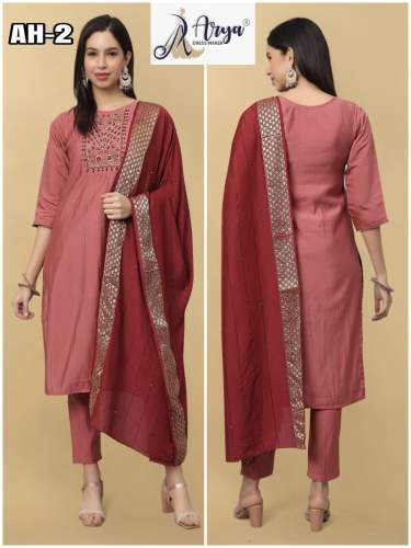 AH Heavy Fency Pair With Dupatta Set by Arya Dress Maker Surat