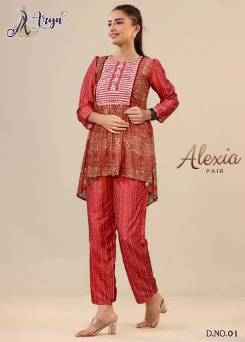 Alexia Original mirror work Western wear Pair 