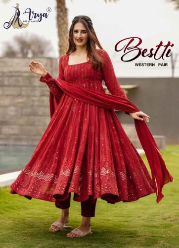 BESTTI HEAVY DESIGNER WESTERN PAIR WITH DUPATTA SET