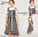 BRIGHTLINE Polireyon Digital print TOP and FROCK thumb 4