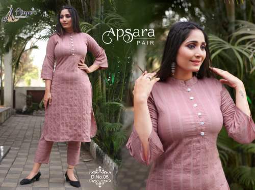 Aspara viscose kurti pant pair