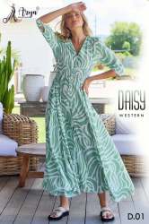 DAISY LADIES MAXI WESTERN DRESS