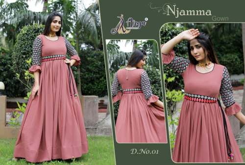 Designer Long Gown for Ladies