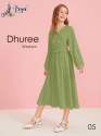 DHUREE Georgette kids western thumb 4