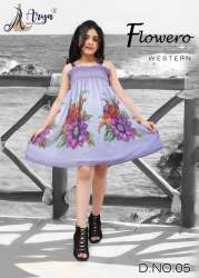 FLOWERO Georgette Printed Designer Westren Top