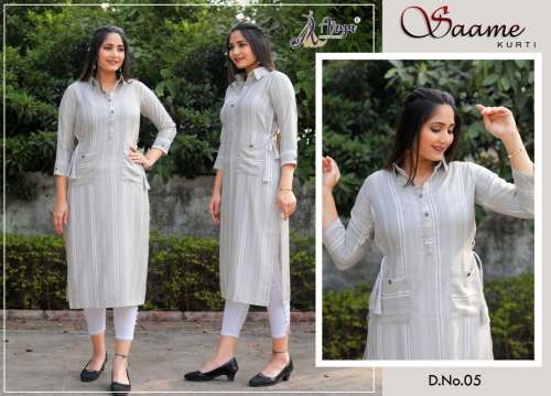 Latest 50 Office Wear Formal Kurtis For Women  Long kurti designs Long kurti  patterns Angrakha kurti designs