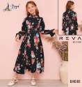 Georgette Digital print One piece by REVA KIDS thumb 4