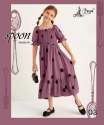 Girls Reyon cotton Frocks by SPOON WESTERN thumb 3