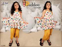 Girls Western Top and palazzo set