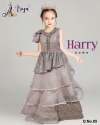 HARRY Children Georgette Sequence Work Gown thumb 4