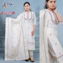 JAHHAN PURE COTTON KURTI  PAIR WITH DUPATTA SET 