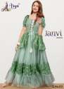 JANVI Muslin with soft net CHILDREN GOWN thumb 2