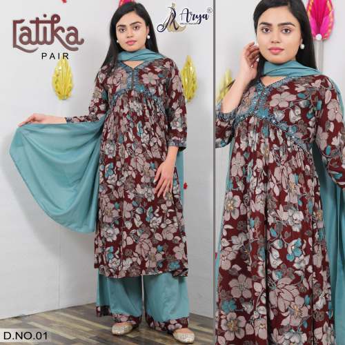 LATIKA FENCY PAIR WITH DUPPATT