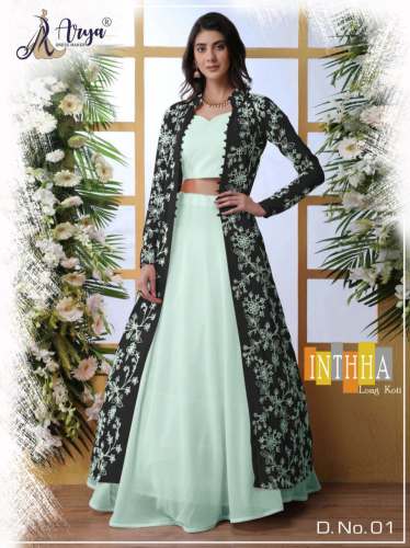 Intha koti with lehenga choli