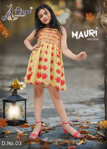 MAURI KIDS WESTERN FROCKS