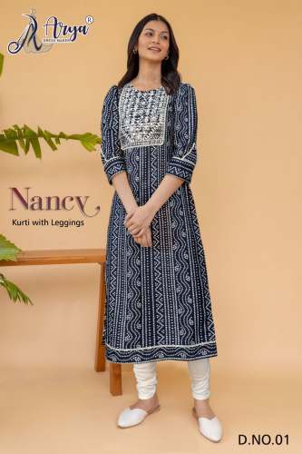 NANCY KURTI WITH LEGGINGS