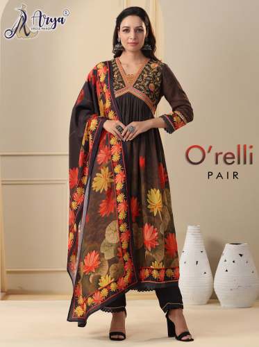 O'RELLI FENCY PAIR WITH PRINT DUPPATTA