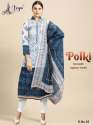 POLKI 3 PIECE KURTI PAIR SET  thumb 2